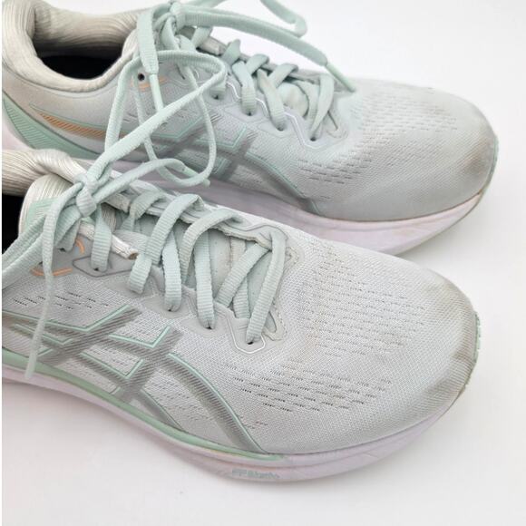 ASICS Gel-Kayano 30 Knit Runner Sneaker Shoes Women's Pale Mint Size US8 EU39.5 - Picture 12 of 15